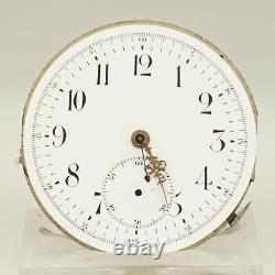 Rar Repeater Chronograph Pocket watch Movement Men's no fusee duplex chronometer