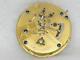 Rare 1874 B. W. Raymond Elgin National Transition Pocket Watch Movement & Dial