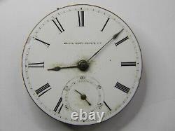 Rare 1875 (#403798) Elgin T. M. Avery Grade 59 17s Pocket Watch Movement Repair