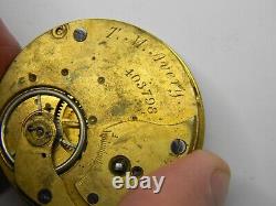 Rare 1875 (#403798) Elgin T. M. Avery Grade 59 17s Pocket Watch Movement Repair