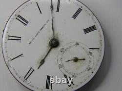 Rare 1875 (#403798) Elgin T. M. Avery Grade 59 17s Pocket Watch Movement Repair