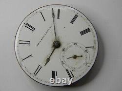 Rare 1875 (#403798) Elgin T. M. Avery Grade 59 17s Pocket Watch Movement Repair