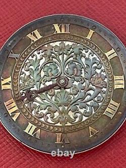 Rare 1918 Waltham 19 Jewel 10 Size Colonial A Pocket Watch Movement As Is