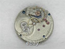 Rare 35mm Philadelphia Watch Company 19 Jwl Paulus Pocket Watch Movement & Dial