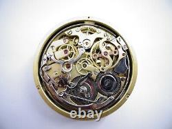 Rare 44mm Repeater antique pocket watch movement not work Repeater (Z295)