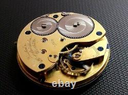 Rare! A Lange & Sohne 44mm pocket watch movement. Runs! Missing Regulator