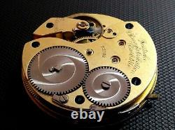 Rare! A Lange & Sohne 44mm pocket watch movement. Runs! Missing Regulator