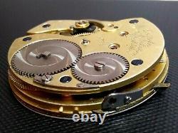 Rare! A Lange & Sohne 44mm pocket watch movement. Runs! Missing Regulator