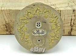 Rare Antique Pocket watch movement A Sandoz & Boucherin Jump hour pallweber