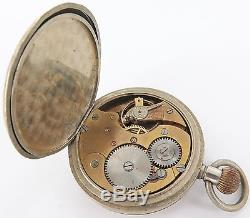 Rare Australian Market The Wide Bay Lever Buren Movement Pocket Watch
