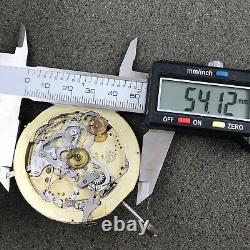 Rare Big Minute Repeater Pocket Watch High Grade Movement