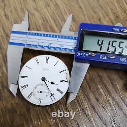 Rare Delolme London Going Barrel Pocket Watch Movement, Possibly Unique (S176)