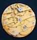 Rare Early Emile Jacot 38.25mm High Grade Pocket Watch Movement Le Locle