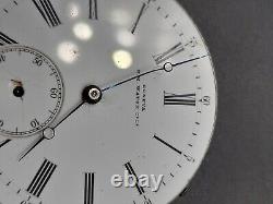 Rare Geneva Non-Magnetic Watch Co Pocket Watch Movement Paillard's Patent 43mm