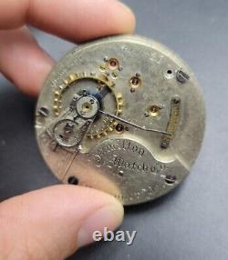 Rare Hamilton 937 18s Pocket Watch Movement Fred McIntyre So McAlester