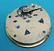 Rare Independent Dead Seconds, Dual Train, English Pocket Watch Movement (p106)