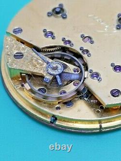 Rare Independent Dead Seconds, Dual Train, English Pocket Watch Movement (P106)