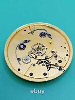 Rare Independent Dead Seconds, Dual Train, English Pocket Watch Movement (P106)