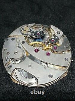 Rare Movement Tiffany Pocket Watch