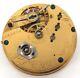 Rare Only 20,839 Made / 1871 Waltham P S Bartlett 10s 15j Pocket Watch Movement