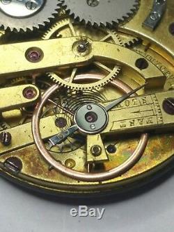 Rare Pocket watch Movement by Louis Audemars For Repair Low S/N
