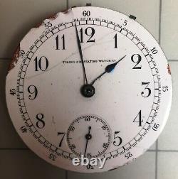 Rare Timing & Repeating Watch Co Geneva Chronograph Pocket Watch Movement