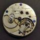 Rare Ulysse A Bourqui High Grade Pocket Watch Movement 46mm As Is