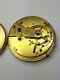 Rare Very High Quality Chain Fusee Up/down Power Reserve Pocket Watch Movement