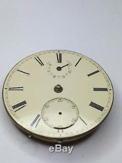 Rare Very High Quality Chain Fusee Up/Down Power Reserve Pocket Watch Movement