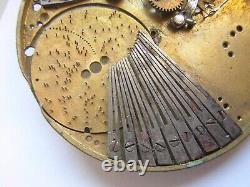 Rare Vintage Melody Pocket Watch Movement Circa 1700