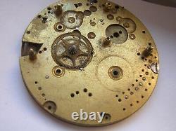 Rare Vintage Melody Pocket Watch Movement Circa 1700