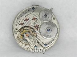 Rare Waltham Nickel & Gold 1872 Am'n Grade 16 Jewel Pocket Watch Movement