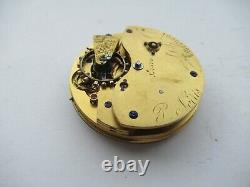 Rare all english pivoted detent fusee chronometer norris liverpool cica 1860-70s