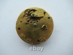 Rare all english pivoted detent fusee chronometer norris liverpool cica 1860-70s