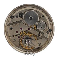 Recta Watch Co 17j Pocket Watch Movement Spares Or Repairs H94