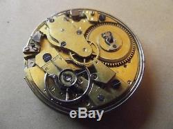 Repeater Repeating Movement Stunning Gold Dial Cylinder