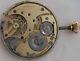 Repeater Pocket Watch Movement 47 Mm. In Diameter Balance Ok Some Parts Missing
