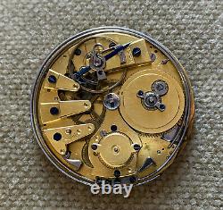 Repetition Uhrwerk für Taschenuhr 1/ 4 Repeater 50,50 mm ca. 1840