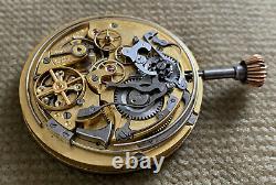 Repetition Uhrwerk für Taschenuhr 1/ 4 Repeater 50 mm ca. 1900