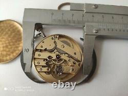 Rere Gold Pocket Watch Movement 45.5 mm working System Patek