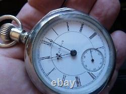 Rockford Rare 18S 17 jewels adj two-tone movement in A RARE HINGED display case