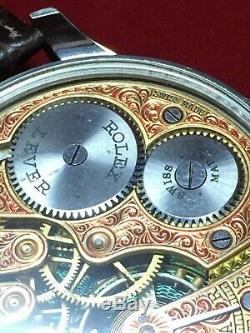 Rolex Pocket movement swiss watch mens vintage luxury watch antiques movement