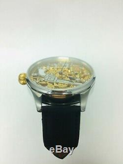 Rolex vintage wristwatch marriage watch pocket movement custom watch skeleton