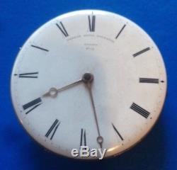 Roy French, repeater watch movement, cant see escapement, clean, dial mint, 2spirals