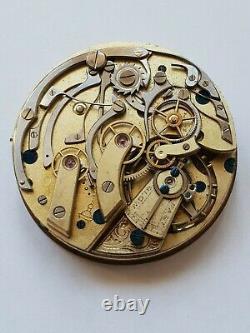 S Smith and Son Chronograph Pocket Watch Movement