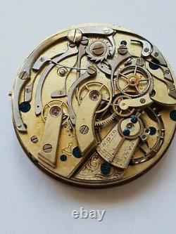 S Smith and Son Chronograph Pocket Watch Movement