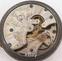 `SUPER RARE / ANTIQUE FRENCH LINE SHIPPING Co POCKET WATCH, STUNNING MOVEMENT