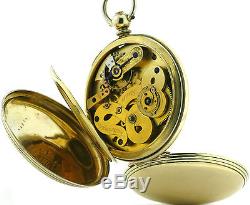 Sandoz Full Hunter Pocket watch 110g, jumping stopable second, 1A movement