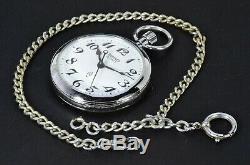 Seiko Quartz Railway Pocket watch 7550-0010 7550A 7548A 7549A movement 1981 594