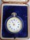 Silver Pocket Watch Ladies, Swiss Made Movement, 925 London Import Stamp 1913